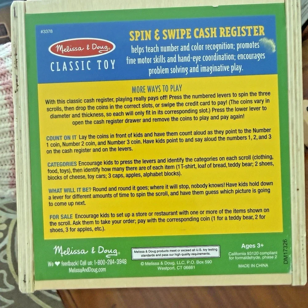 Melissa &‎ Doug Bead Maze Cash Register Latches Board Lot of 3 Pretend Play Toys